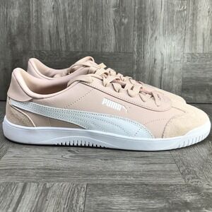 Puma Bella Sneaker Women Size 11 Peach Pink Suede Low Top Casual NEW 397636-07